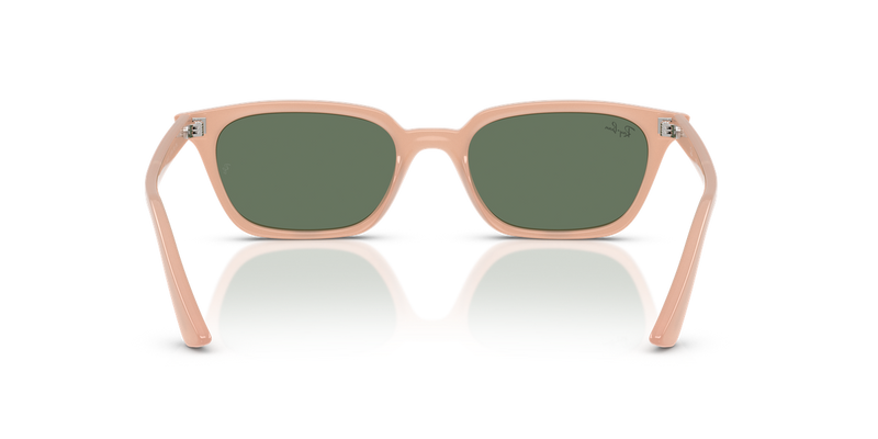 Ray-Ban ZAYA in Cloudy Natural Pink / Dark Green (681182) - Alternate View