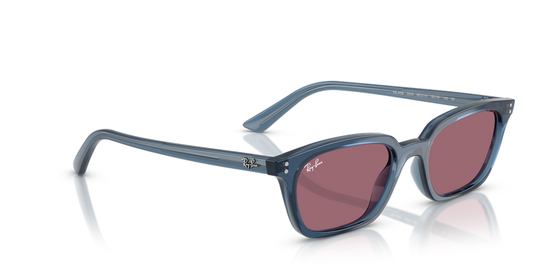 Ray-Ban ZAYA in Light Blue / Violet (68121A) - Alternate View