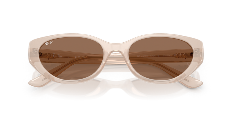 Ray-Ban RB4457D in Opal Beige / Dark Brown (678673) - Alternate View