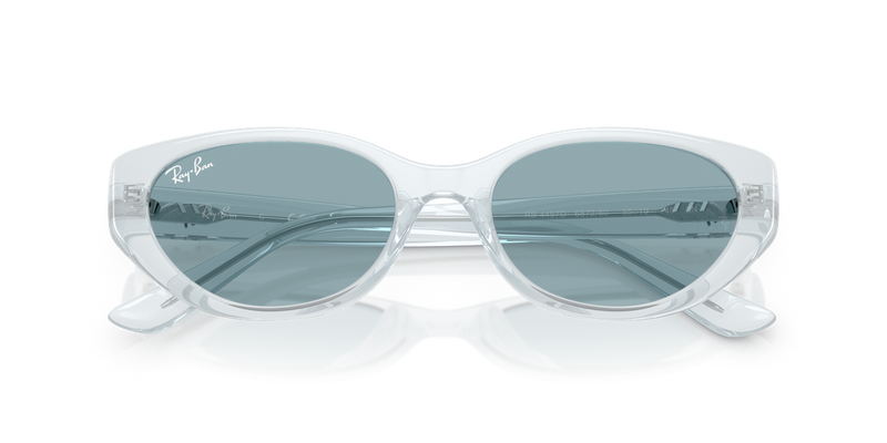 Ray-Ban RB4457D in Transparent Ice / Blue (687280) - Alternate View