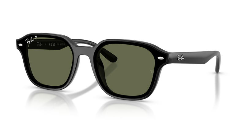 Ray-Ban RB4458D in Black / Dark Green Polarized (601/9A) - Alternate View