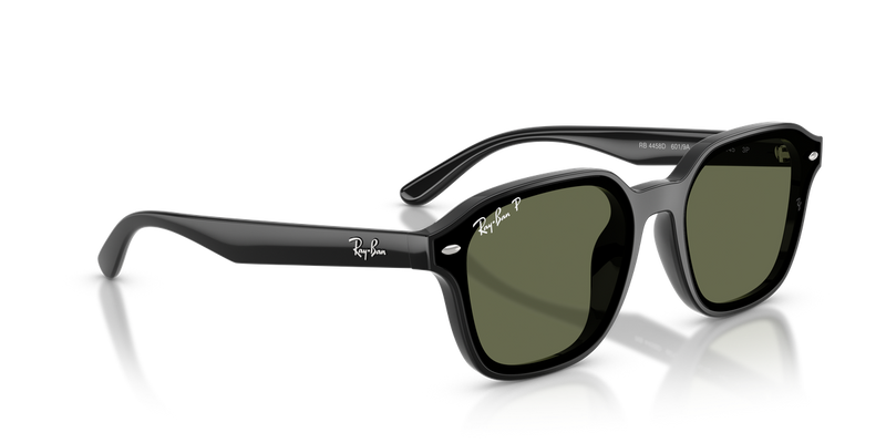 Ray-Ban RB4458D in Black / Dark Green Polarized (601/9A) - Alternate View