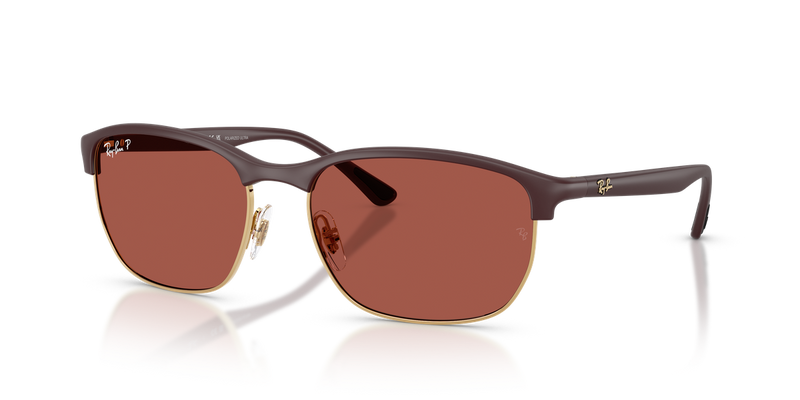 Ray-Ban RB4469 in Sand Violet / Polarized Red (64451B) - Alternate View