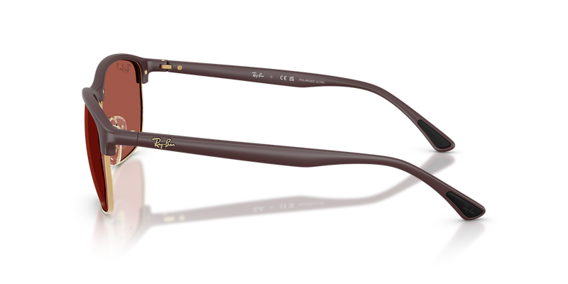 Ray-Ban RB4469 in Sand Violet / Polarized Red (64451B) - Alternate View