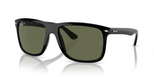 Ray-Ban BOYFRIEND TWO - Black / Green Polarized (601/58)