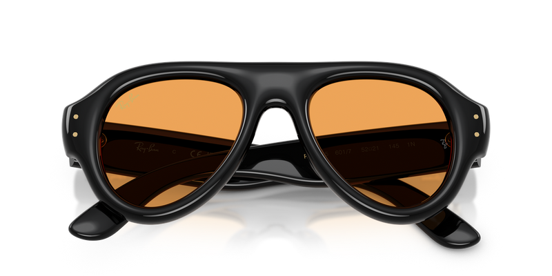 Ray-Ban RB4925 in Black / Orange (601/7) - Side View