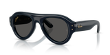 Transparent Dark Blue / Ultra Black (689587)