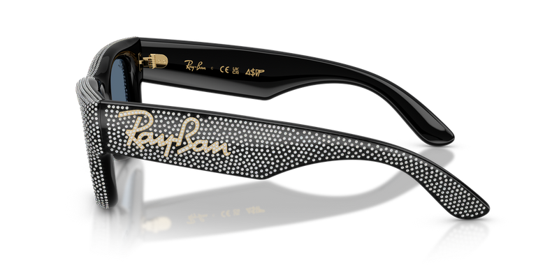 Ray-Ban WAYFARER PUFFER in Black / Dark Blue (686580) - Alternate View