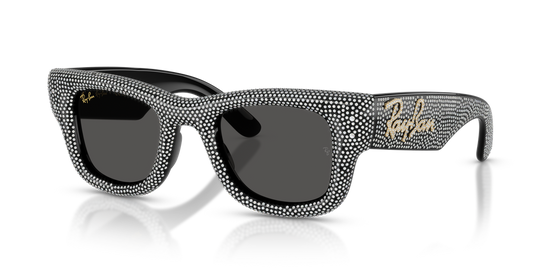 Ray-Ban WAYFARER PUFFER - Black & Strass Pave / Ultra Black (686587)