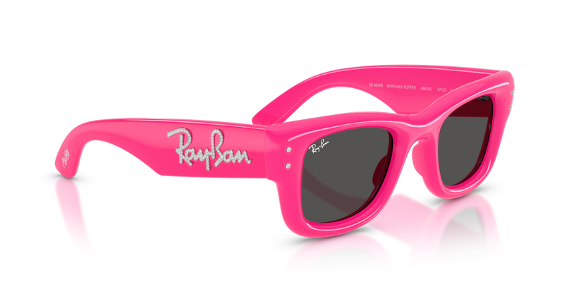 Ray-Ban WAYFARER PUFFER in Pink & Strass - Alternate View