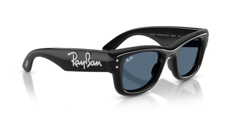 Ray-Ban WAYFARER PUFFER in Black - Alternate View