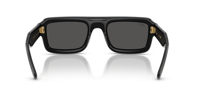 Ray-Ban RB4954 in Black / Ultra Black (601/87) - Alternate View