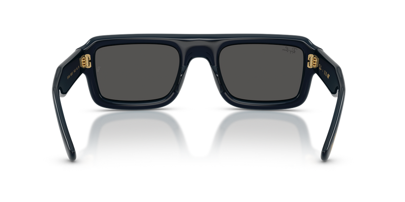 Ray-Ban RB4954 in Transparent Dark Blue / Ultra Black (689587) - Alternate View
