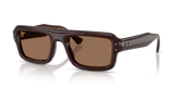 Transparent Dark Brown / Dark Brown (689673)