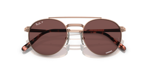 Rose Gold / Dark Violet Polarized+ (3140AF)