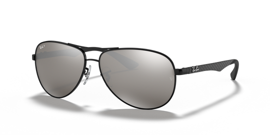 Ray-Ban CARBON FIBRE - Black / Grey Polarized (002/K7)