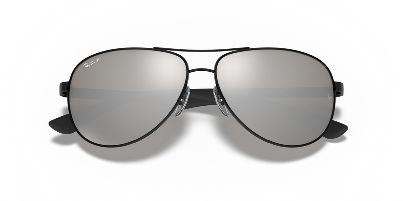 Ray-Ban CARBON FIBRE in Black - Side View