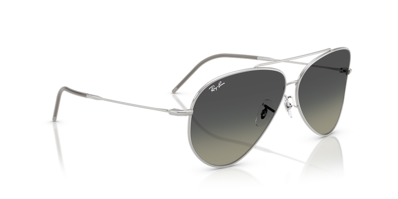 Ray-Ban AVIATOR REVERSE in Silver / Grey Gradient (003/11) - Alternate View