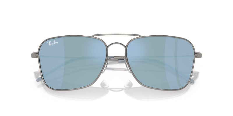 Ray-Ban CARAVAN REVERSE in Gunmetal / Light Blue (004/GA) - Alternate View