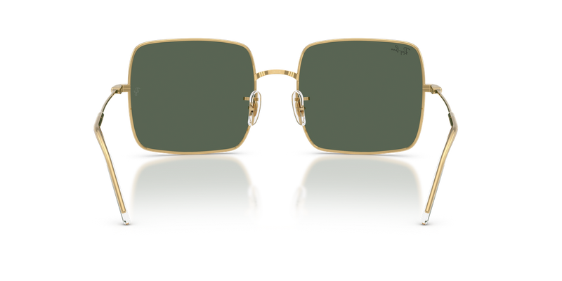 Ray-Ban SQUARE REVERSE in Arista Gold / Dark Green (001/VR) - Alternate View