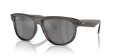 Transparent Dark Grey / Silver (6707GS)