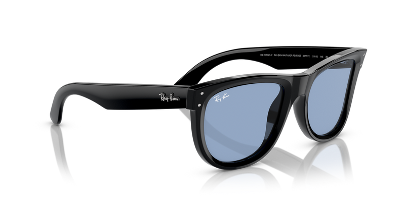 Ray-Ban WAYFARER REVERSE in Black / Light Blue (667772) - Alternate View