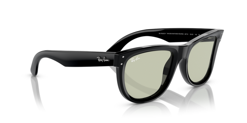 Ray-Ban WAYFARER REVERSE in Black / Light Green (6677/2) - Alternate View