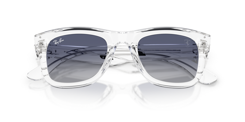 Ray-Ban RBR0502SM in Transparent - Side View