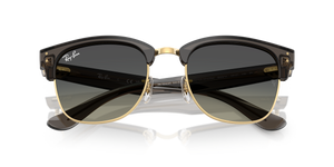 Transparent Dark Grey On Gold / Grey Gradient (682911)