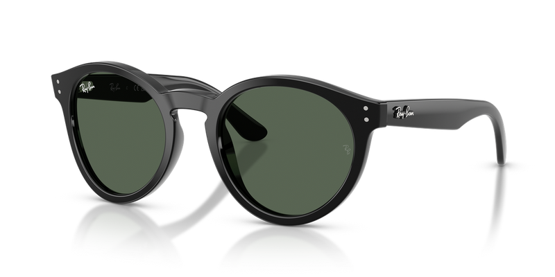 Ray-Ban RBR0505S in Black / Dark Green (6677VR) - Front View