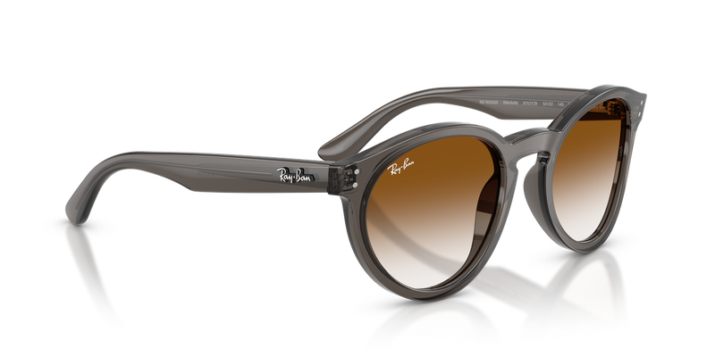 Ray-Ban RBR0505S in Transparent Dark Grey / Clear Gradient Brown (6707CB) - Alternate View
