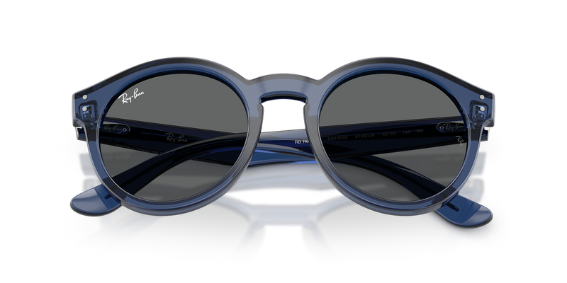 Ray-Ban RBR0505S in Transparent Navy Blue / Dark Grey (6708GR) - Alternate View