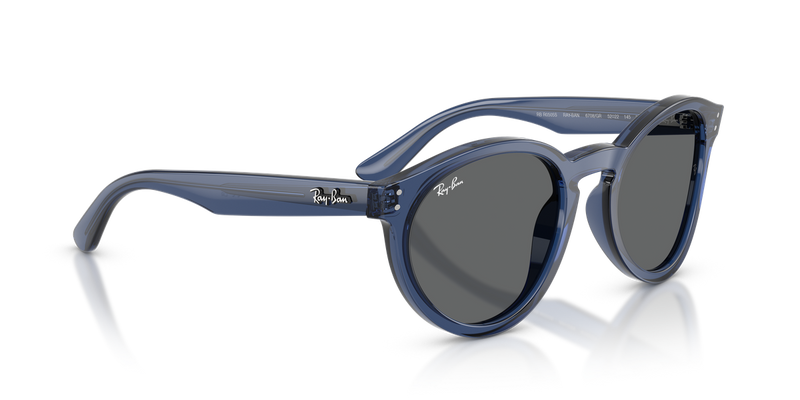 Ray-Ban RBR0505S in Transparent Navy Blue / Dark Grey (6708GR) - Alternate View