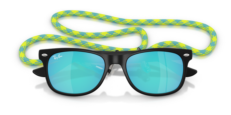 Ray-Ban Junior JUNIOR NEW WAYFARER in Rubber Black - Alternate View