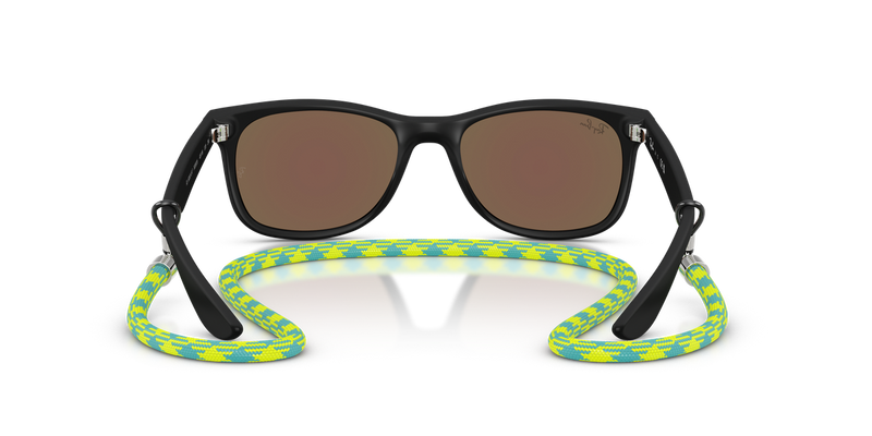 Ray-Ban Junior JUNIOR NEW WAYFARER in Rubber Black - Alternate View