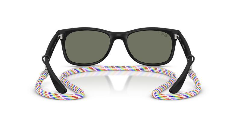 Ray-Ban Junior JUNIOR NEW WAYFARER in Rubber Black - Alternate View