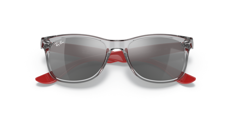Ray-Ban Junior JUNIOR NEW WAYFARER in Transparent Grey - Alternate View