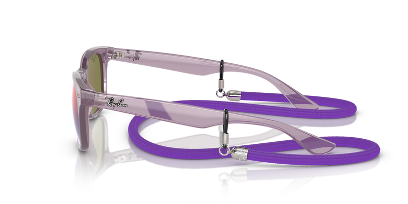Ray-Ban Junior JUNIOR NEW WAYFARER in Opal Purple - Alternate View