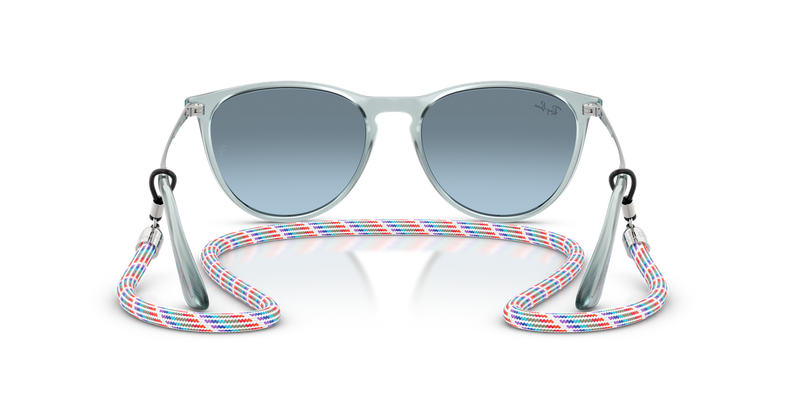 Ray-Ban Junior JUNIOR ERIKA in Transparent Blue - Alternate View