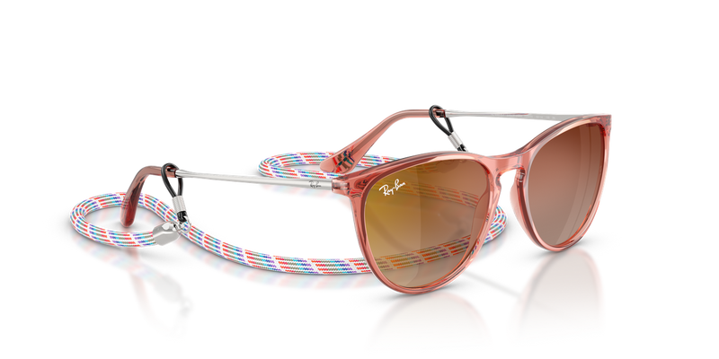 Ray-Ban Junior JUNIOR ERIKA in Transparent Red - Alternate View