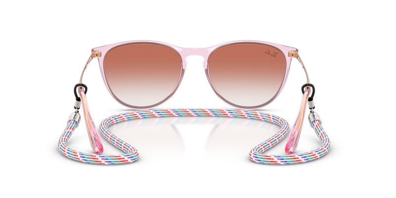 Ray-Ban Junior JUNIOR ERIKA in Transparent Violet - Temple Detail