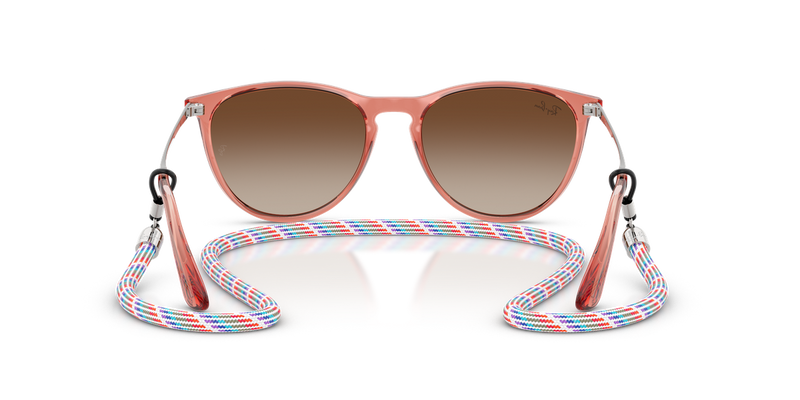 Ray-Ban Junior JUNIOR ERIKA in Transparent Red - Alternate View