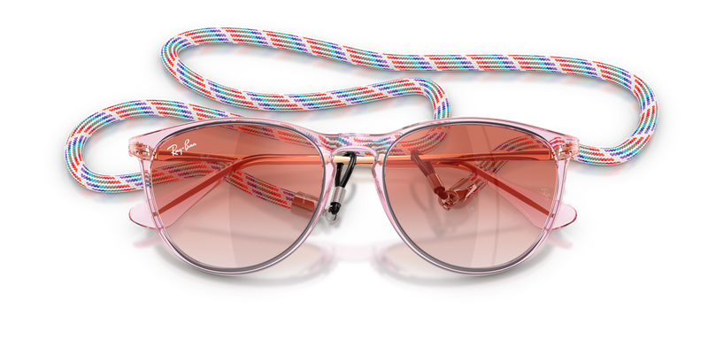 Ray-Ban Junior JUNIOR ERIKA in Transparent Violet - Alternate View