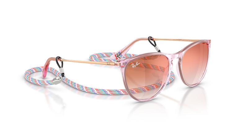 Ray-Ban Junior JUNIOR ERIKA in Transparent Violet - Alternate View