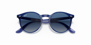 Transparent Blue / Light Grey Gradient Dark Blue (70624L)