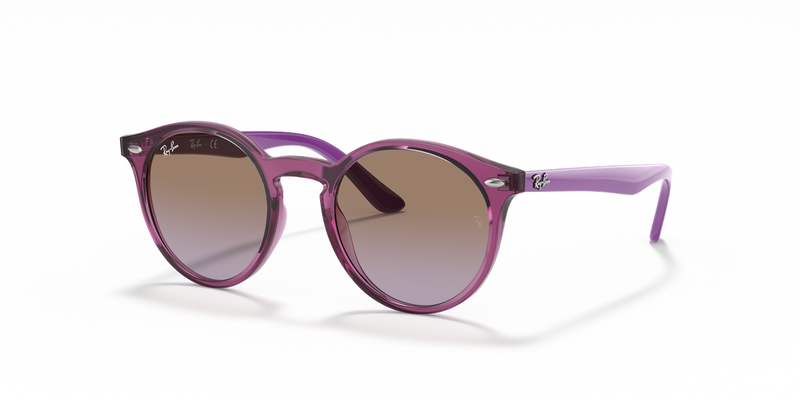 Ray-Ban Junior 0RJ9064S in Transparent Fuxia - Alternate View