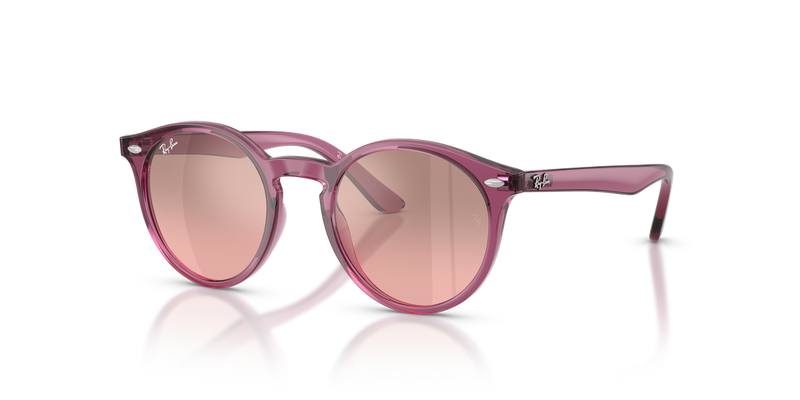 Ray-Ban Junior 0RJ9064S in Transparent Violet - Alternate View