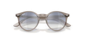 Transparent Grey / Clear Gradient Blue Mirror Silver (72207B)
