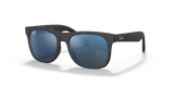 Rubber Black / Blue Mirror (702855)