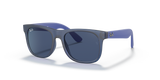 Transparent Blue / Dark Blue (706080)